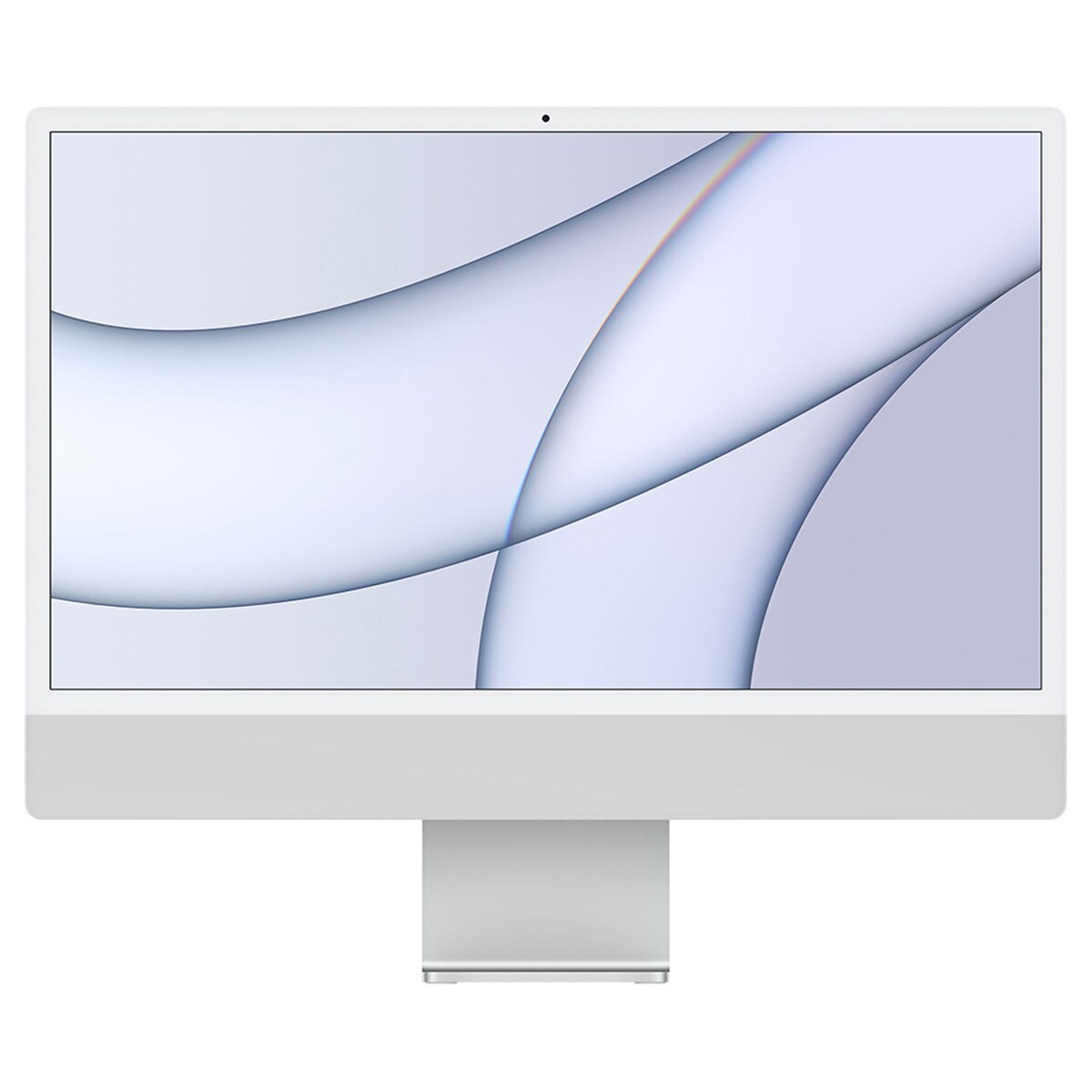 Apple iMac 24 (2021), M1, 8GB, 256 GB SSD, GPU 8 Núcleos, Retina 4.5K 24", MacOS (Reacondicionado a estrenar) Plata-1