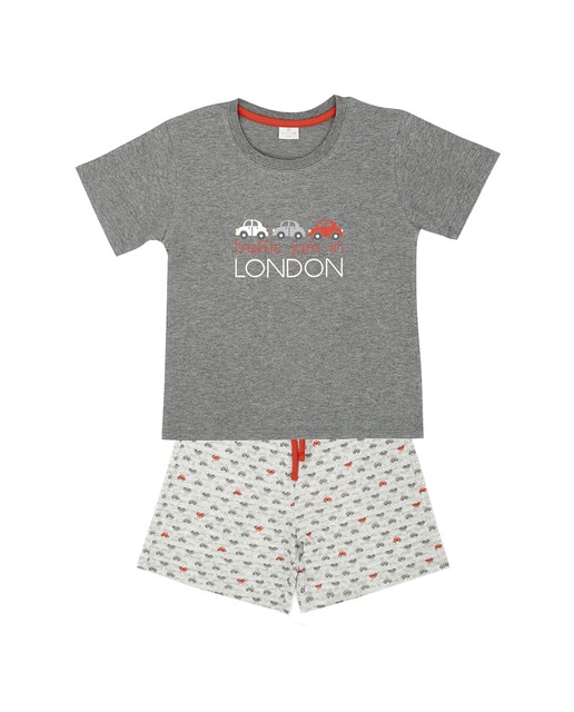 Imagen 0 de Pijama de niño manga corta "King of the sky"