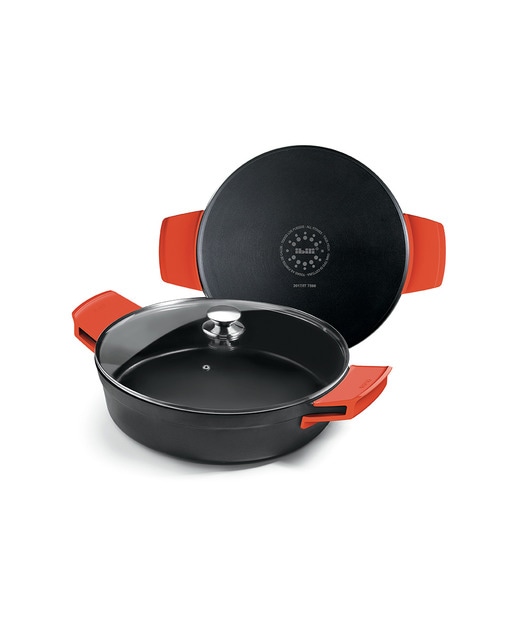 Imagen 0 de Guisera con tapa excellentt titanio 40 cm