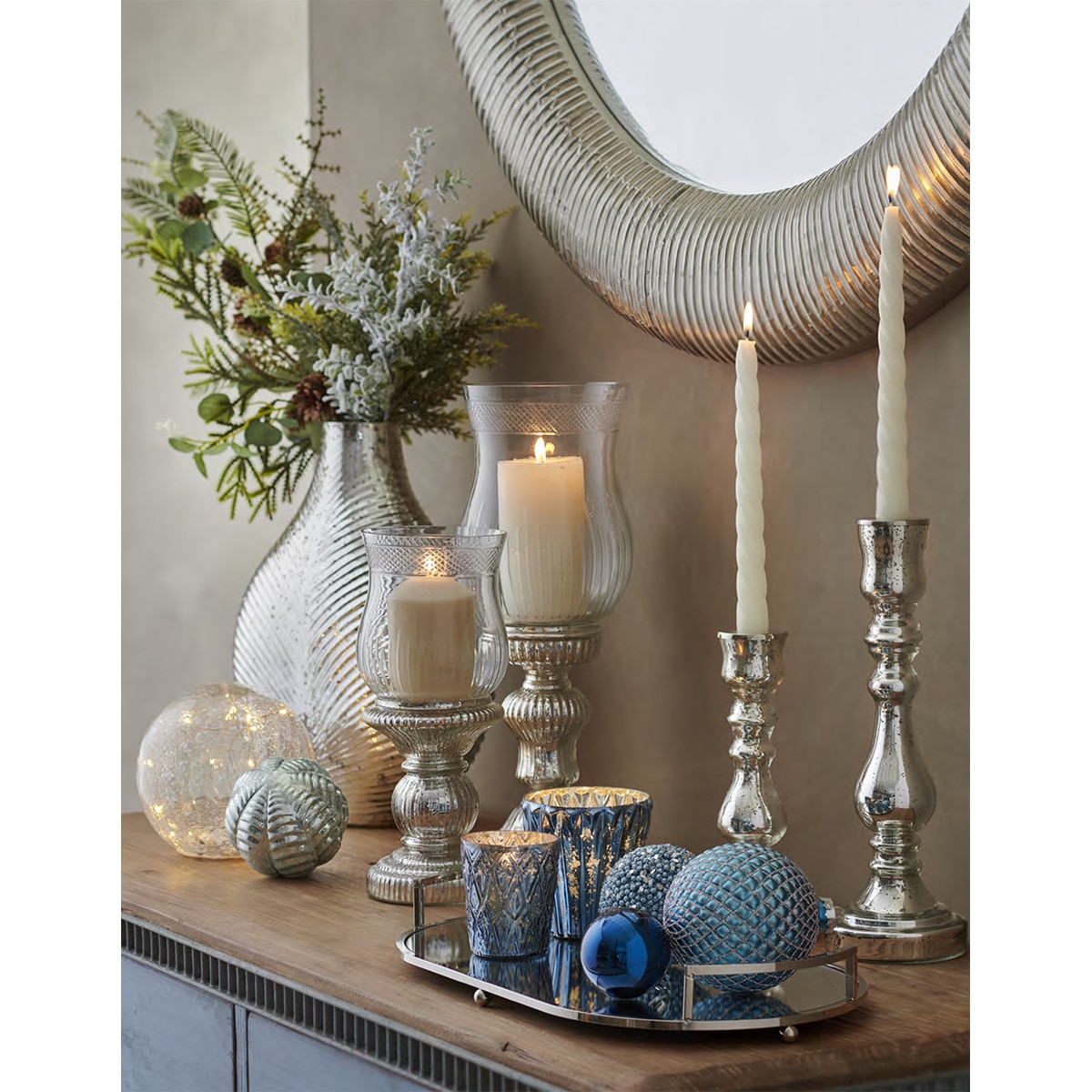 Candelabro de vidrio mercurizado Rajastán El Corte Inglés · El Corte Inglés