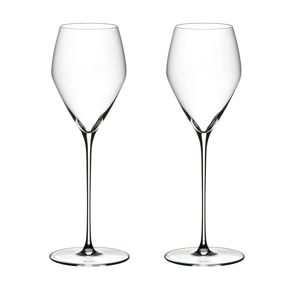 Jogo de 2 Copos de Champanhe Veloce Transparente-1