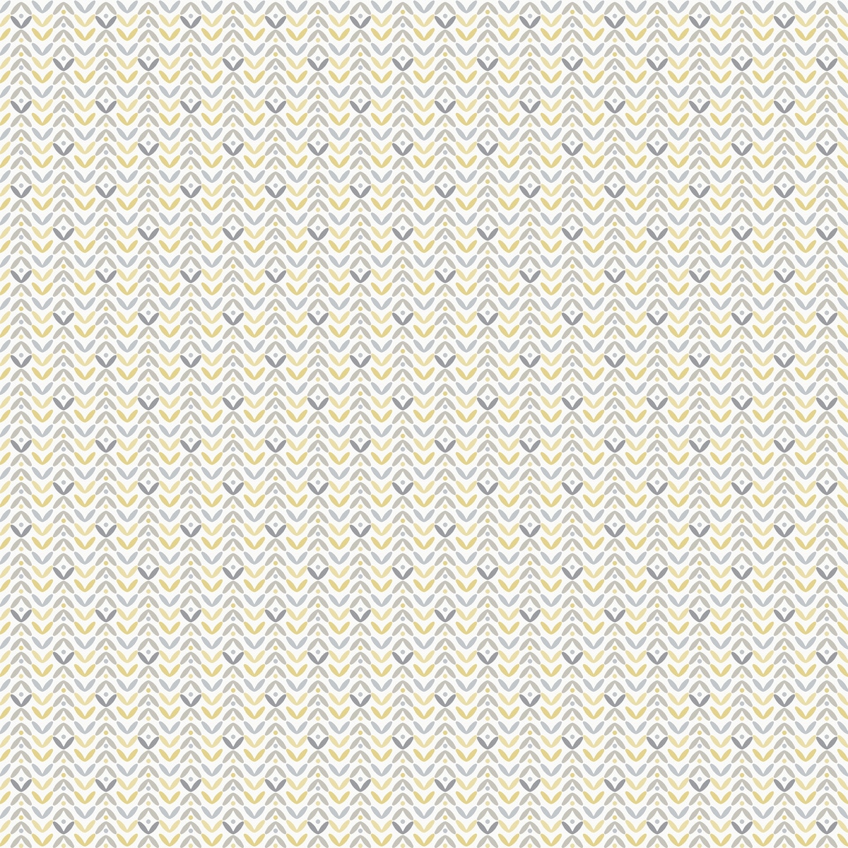 Papel Pintado Tulip Flip Small Prints Amarelo-1