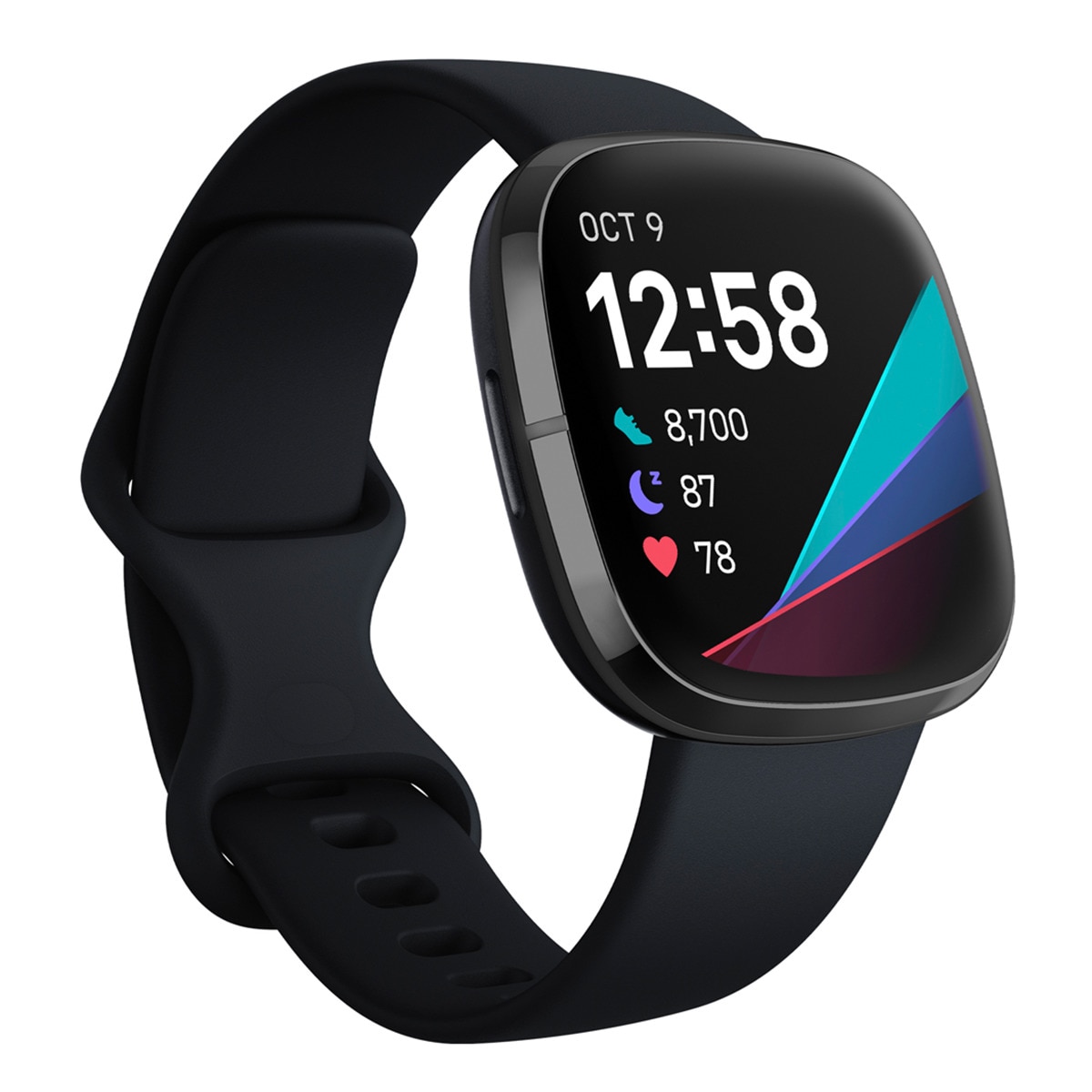 Fitbit Sense Negro Smartwatch de salud avanzado (Reacondicionado A estrenar) Negro-1