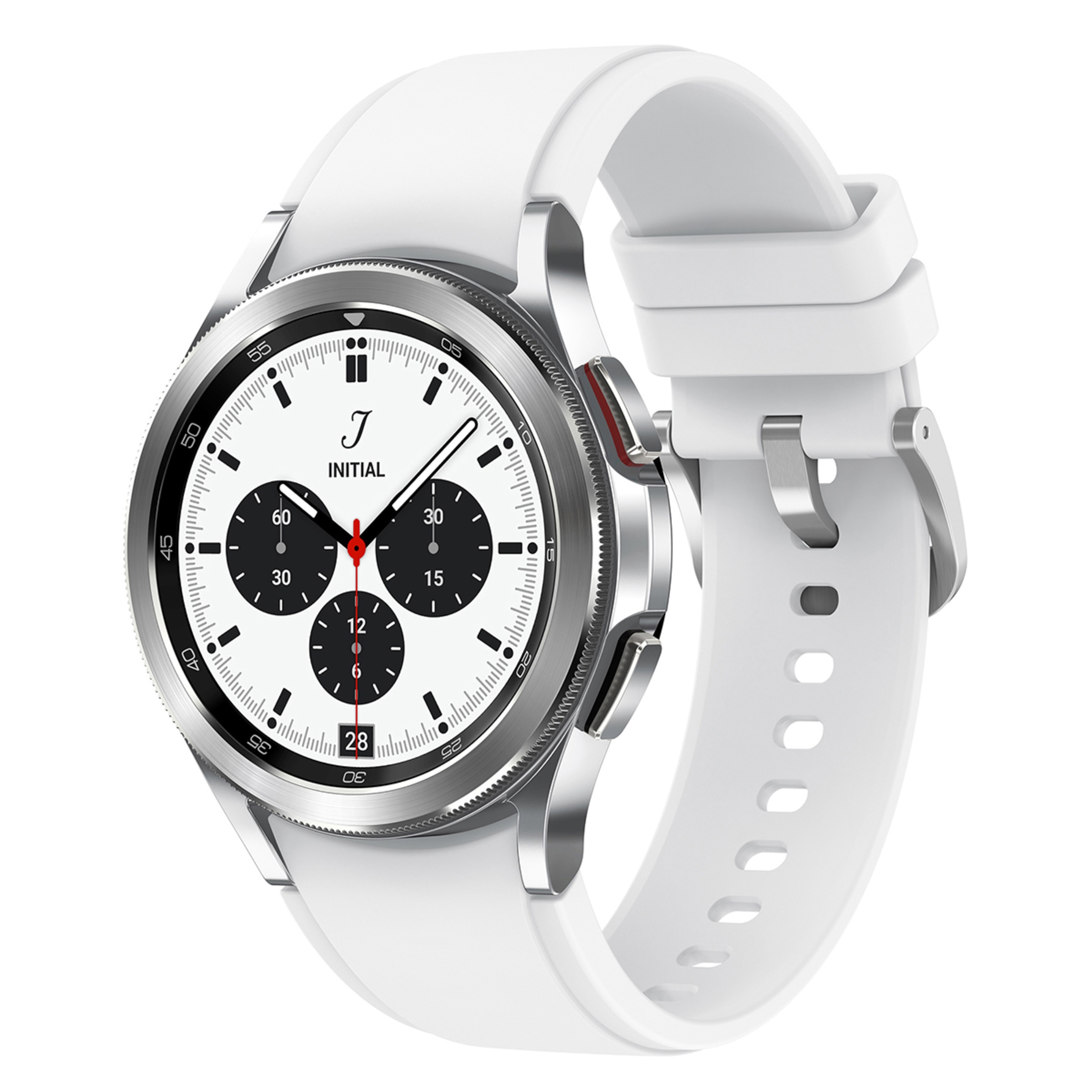 Samsung Galaxy Watch4 Classic Bluetooth 42 mm Plata Smartwatch (Reacondicionado Grado A) Plata-1