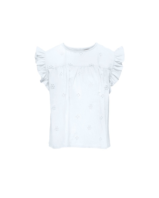 Imagen 0 de Blusa de niña con detalle troquelados