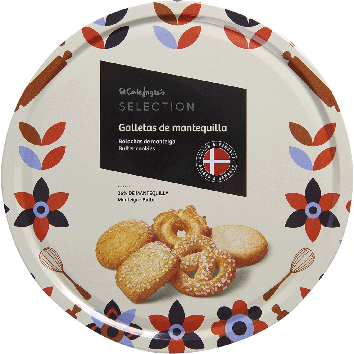Bolachas de Manteiga lata 454 g