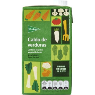 Caldo de Legumes Líquido embalagem 1 L - El Corte Inglés