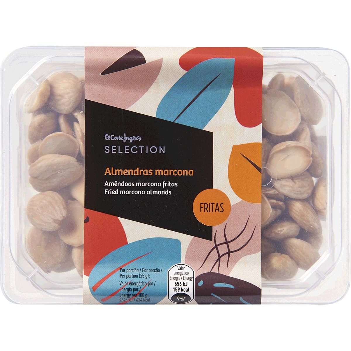 Amêndoas Marcona Fritas embalagem 250 g