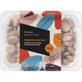 Amêndoas Marcona Fritas embalagem 250 g - El Corte Inglés Selection