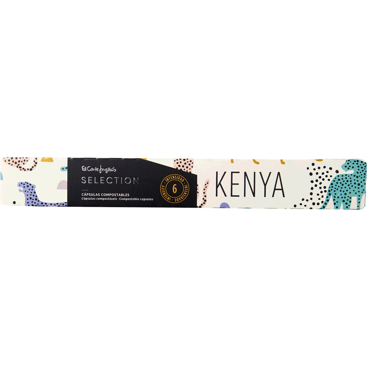 Café Kenya para Nespresso Intensidade 6 embalagem 10 cápsulas