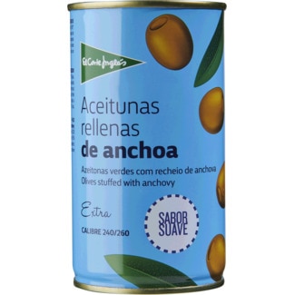 Azeitonas Recheadas com Anchova Suave 150 g - El Corte Inglés