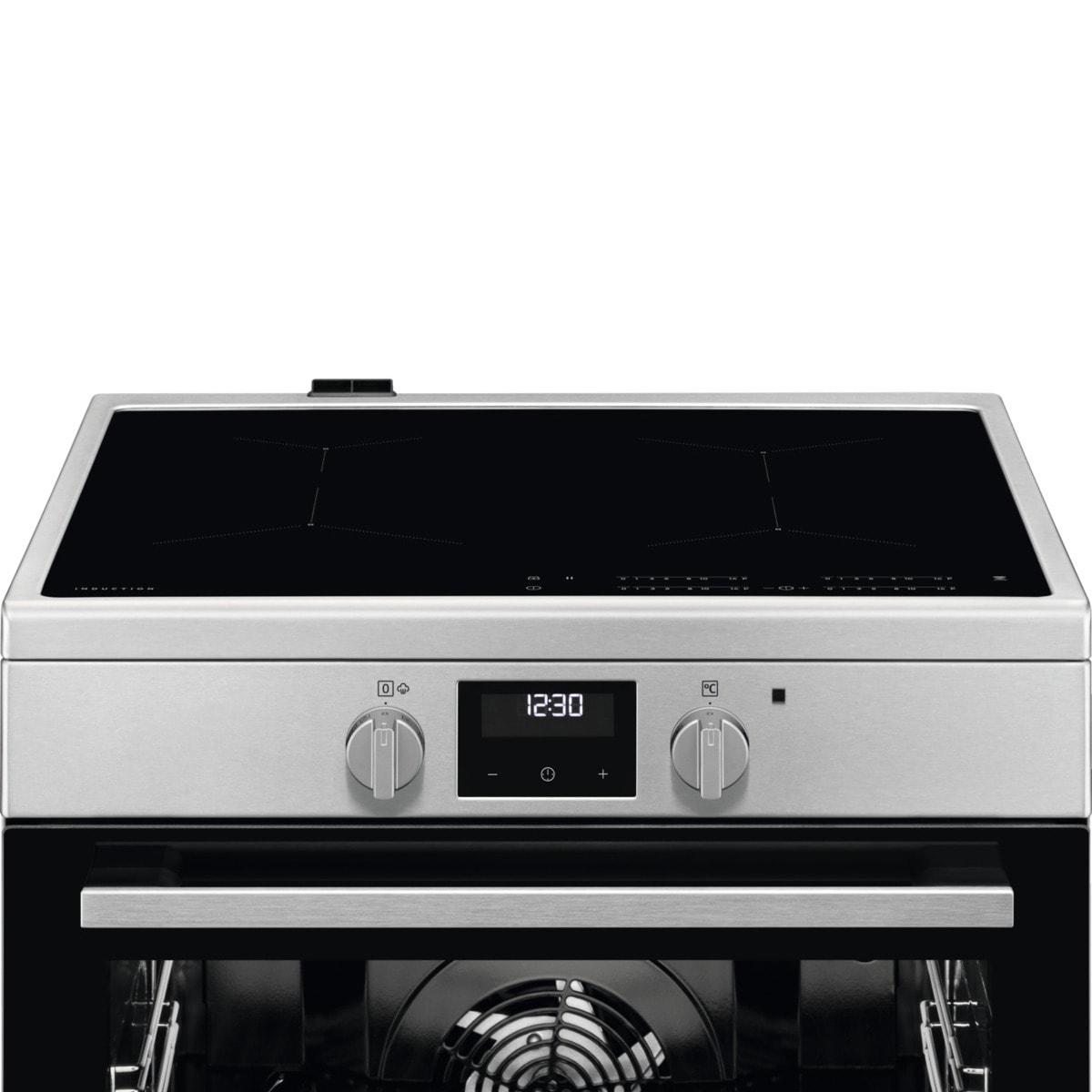 Cocina compacta AEG 60 cm, 4 zonas y horno - CIB6646ABM Inox-4