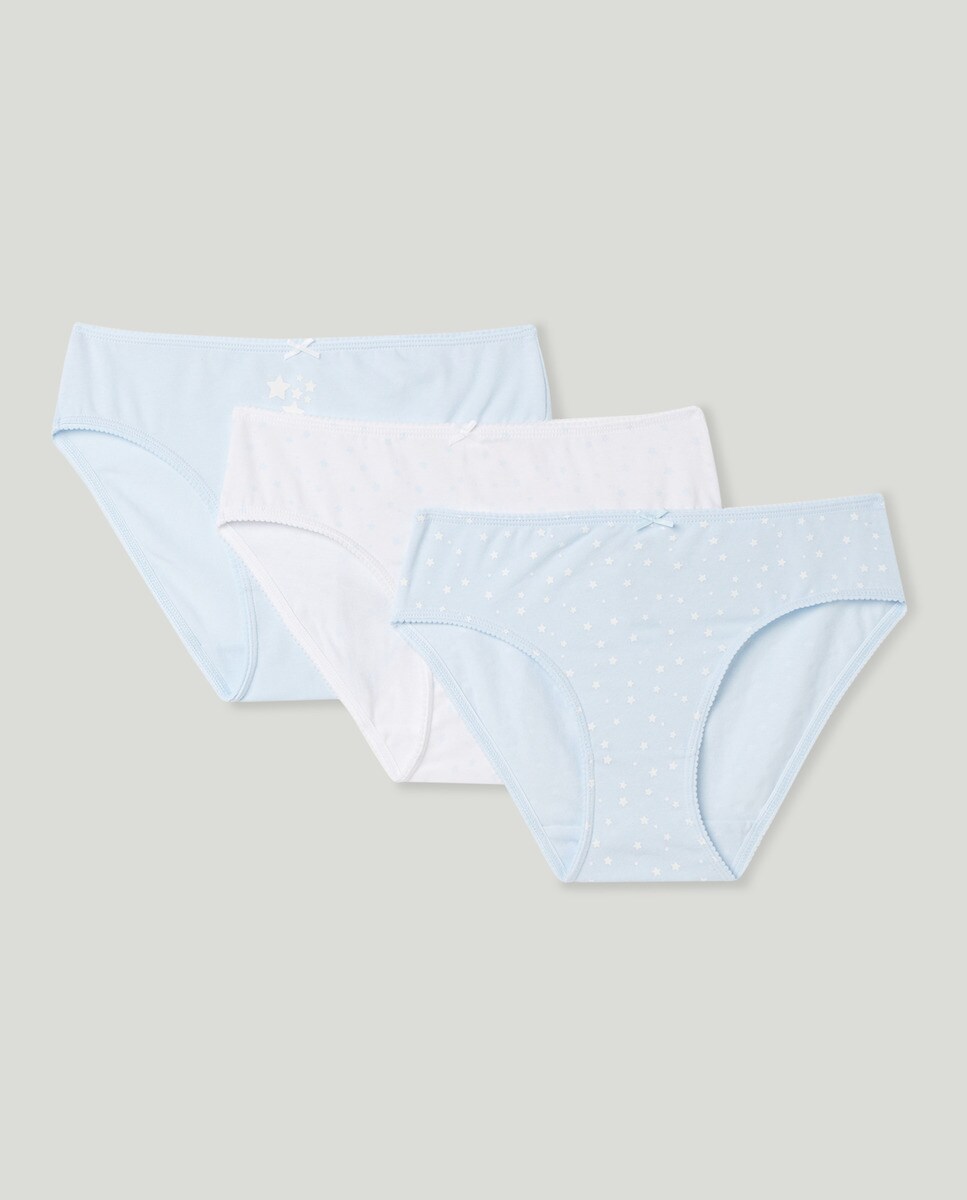 Lot de 3 culottes étoiles