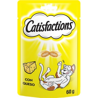 snacks para gatos con relleno de queso envase 60 g - Catisfactions
