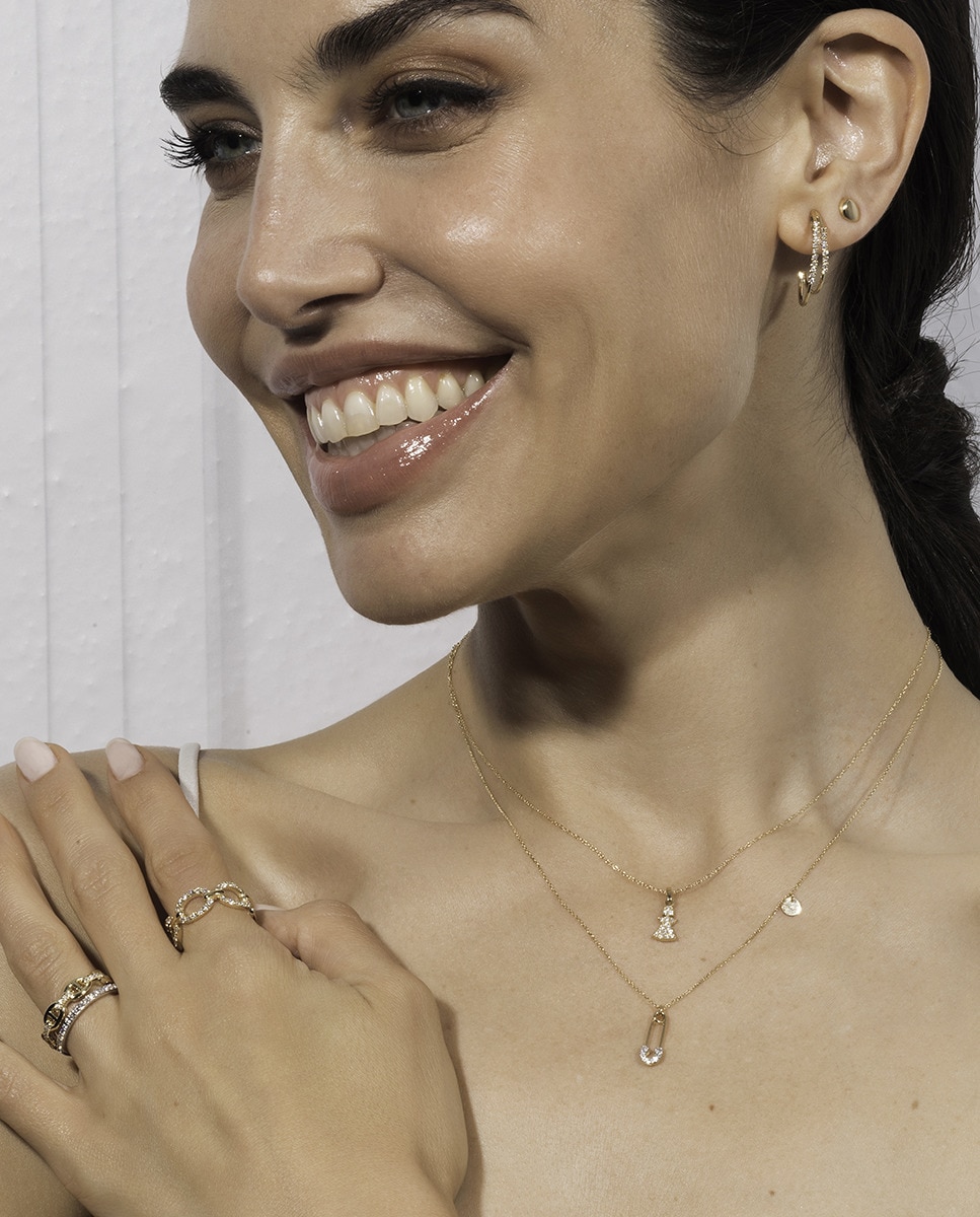 Colgante de oro y diamantes Oro-2