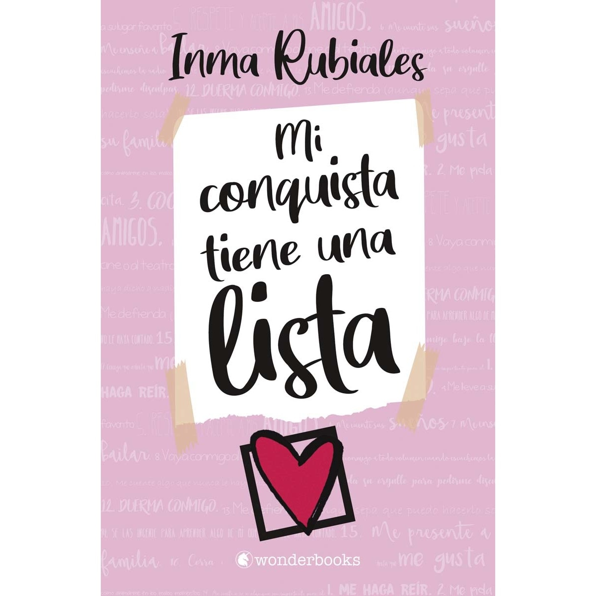 Mi conquista tiene una lista (Capa mole com abas) 1