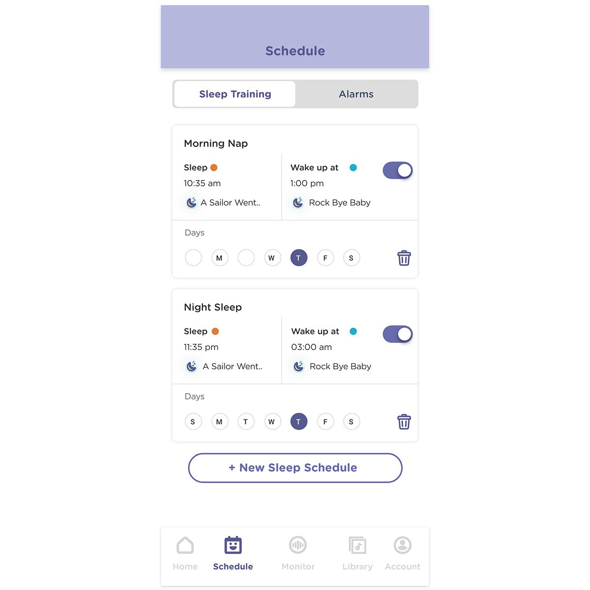 Luz nocturna Hubble Connected Eclipse Plus con reloj