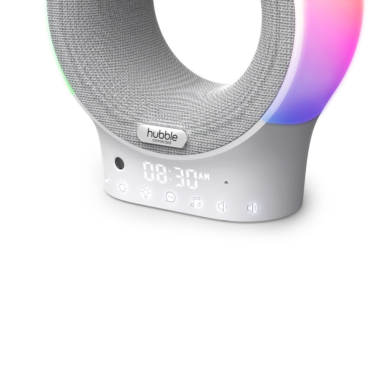 Luz nocturna Hubble Connected Eclipse Plus con reloj