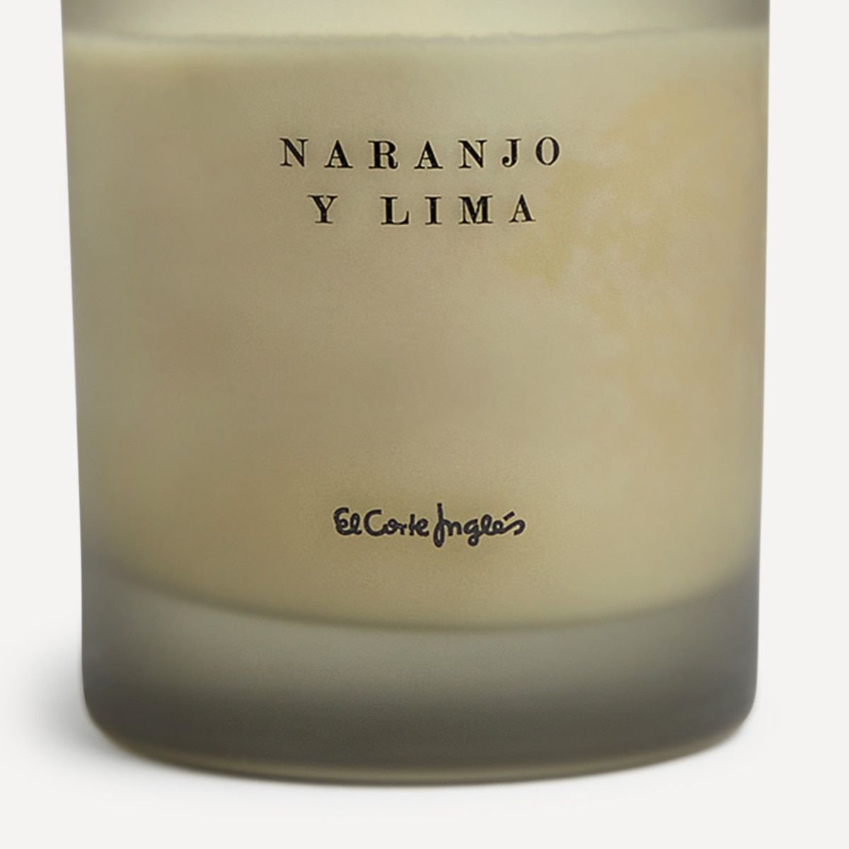 Vela perfumada Naranjo y Lima El Corte Inglés Amarillo-4