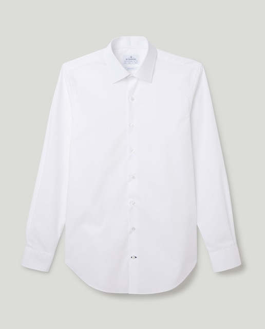 Imagen 0 de Camisa vestir liso popelin, cuello clasico, puño mixto.NON IRON