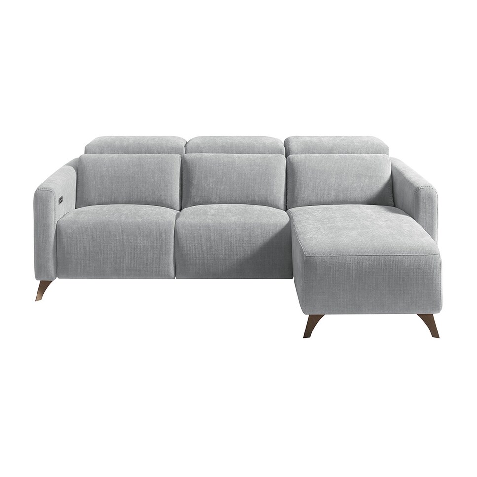 Imagen 0 de Sofá con chaiselongue derecha y 2 asientos relax eléctricos Oporto El Corte Inglés Perla