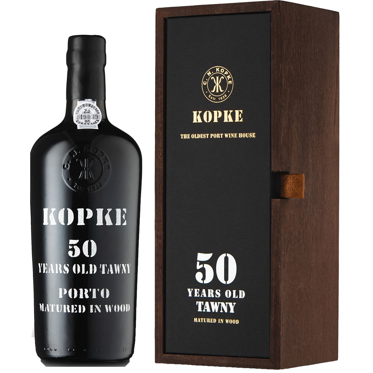Vinho do Porto 50 anos garrafa 75 cl