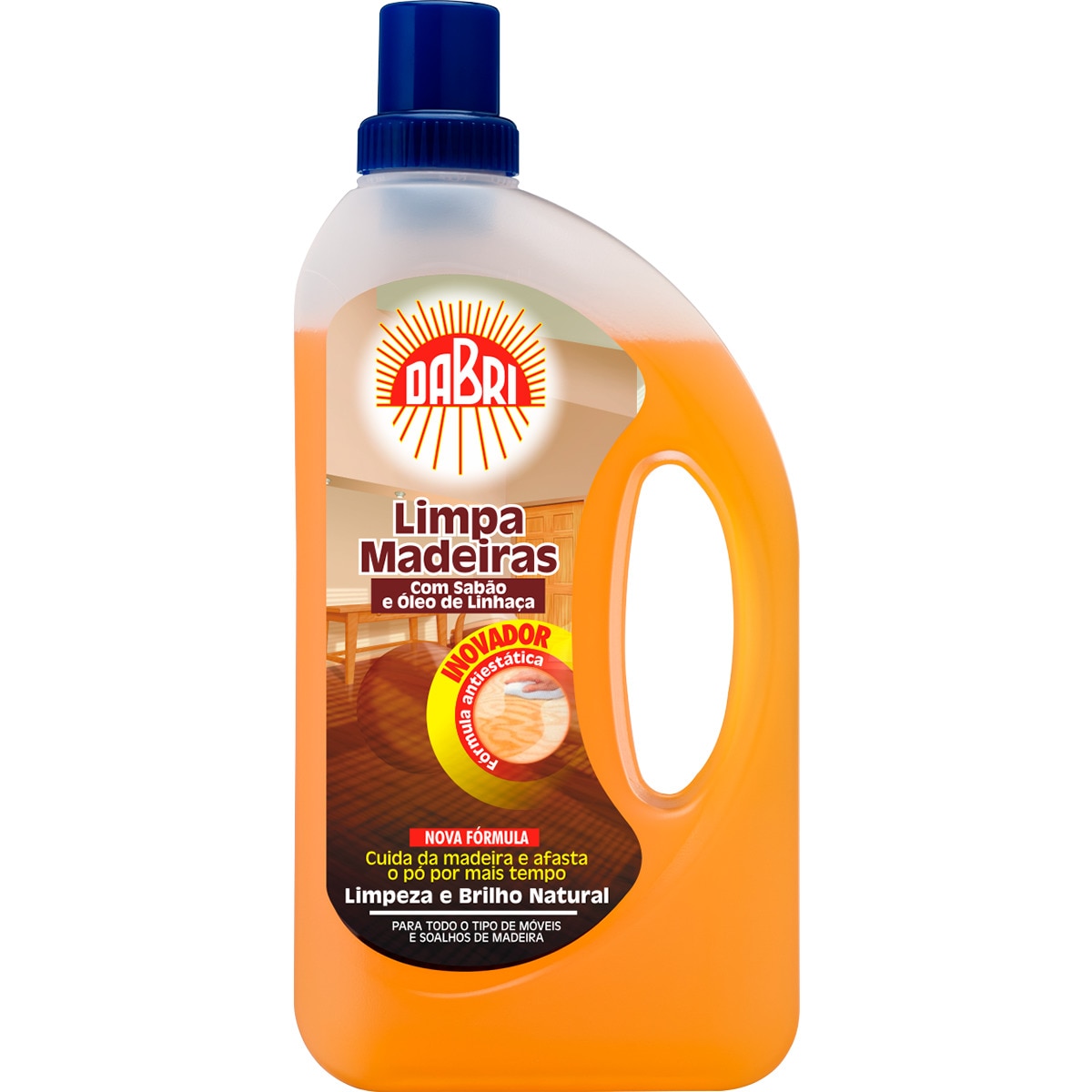 Detergente para Pavimentos de Madeira com Sabão e Óleo de Linhaça 750 ml