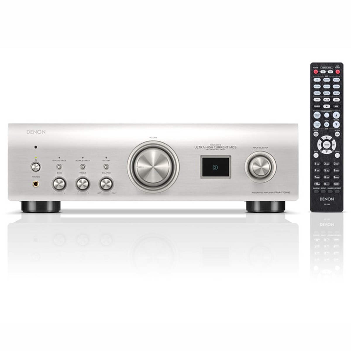 Amplificador integrado Denon PMA-1700NE Plata-2