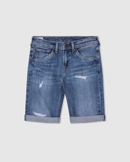 Imagen 0 de Bermuda Vaquera corto de niño