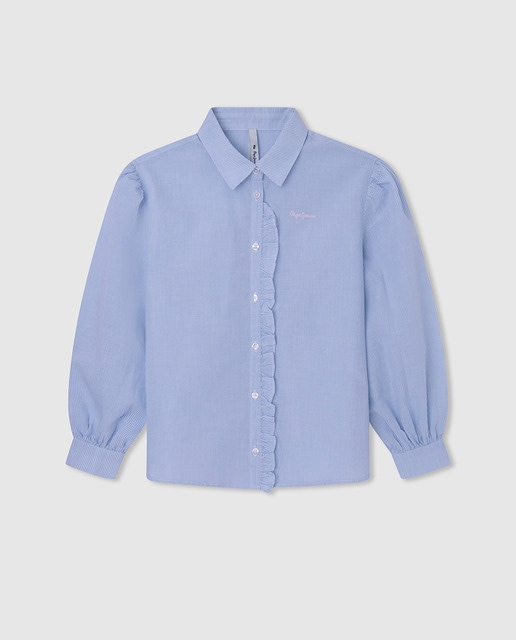 Imagen 0 de Camisa de niña manga larga