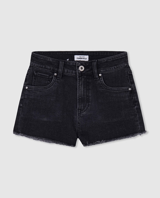 Imagen 0 de Short denim de niña modelo PATTY