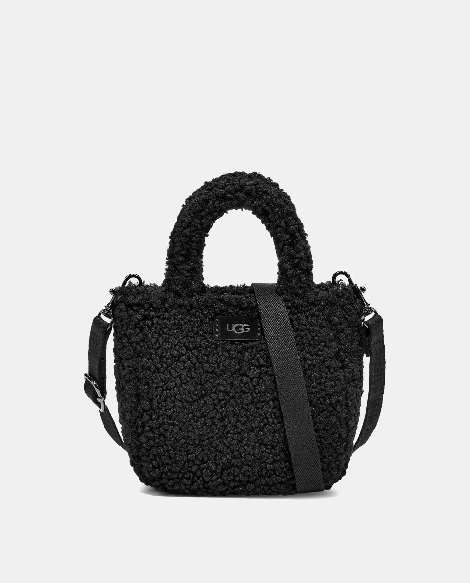 Minisac à main Maribel en sherpa avec bandoulière