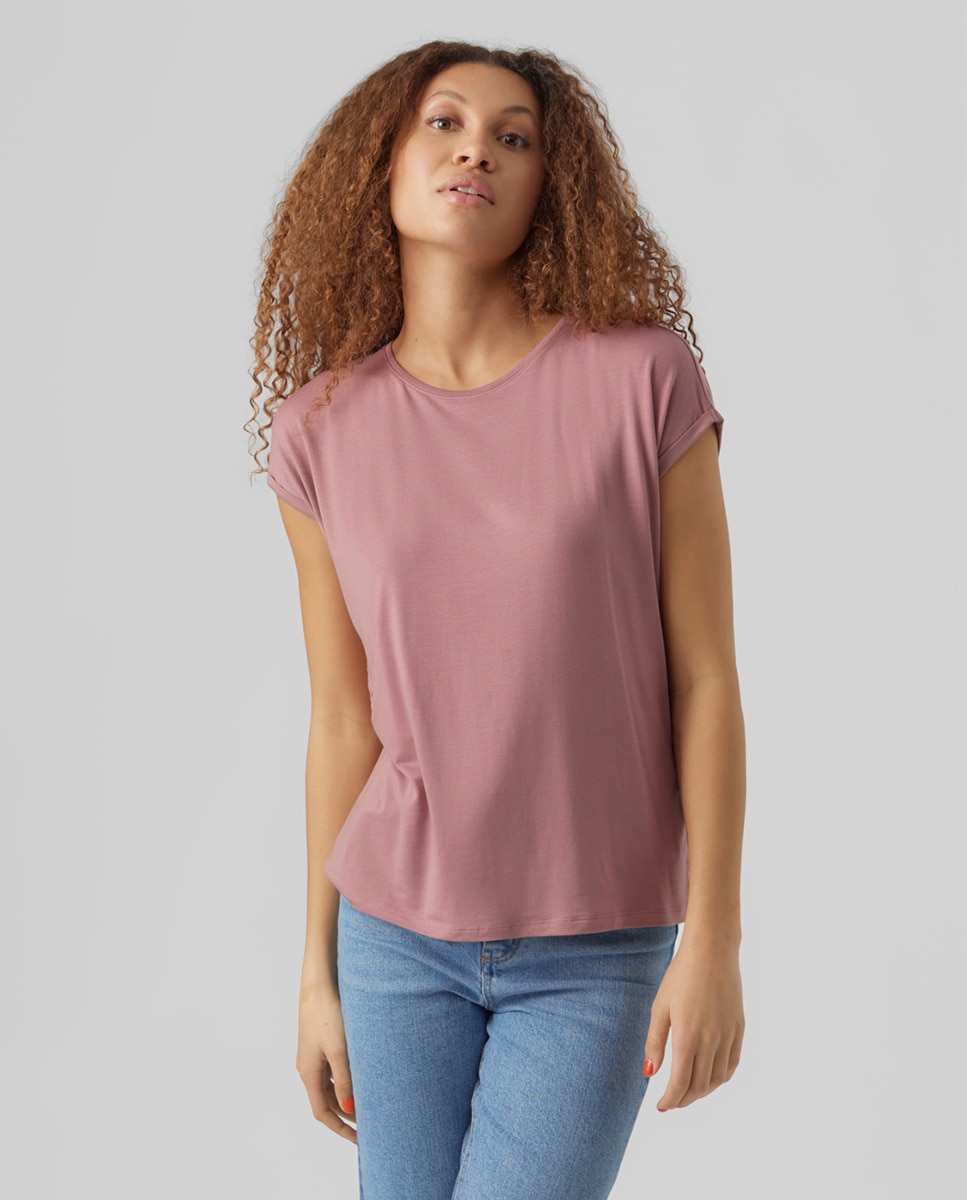 Tshirt à col rond et manches courtes