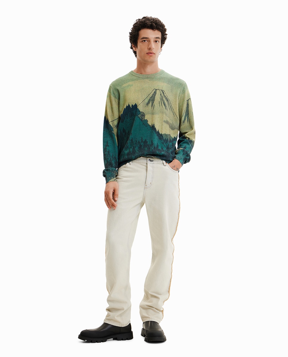 Jean Relaxed à messages