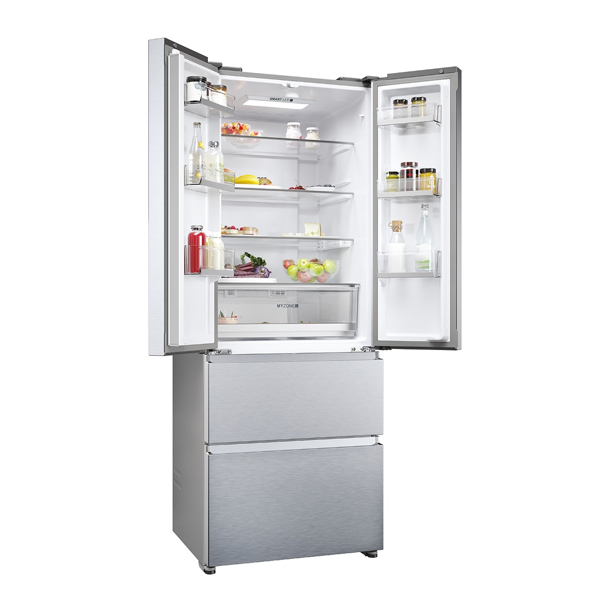 Frigorífico Americano Haier de 4 Portas Série 5 HFR5719ENMG No Frost MyZone Plus French Door 70 de 190 cm - Silver Inox-8