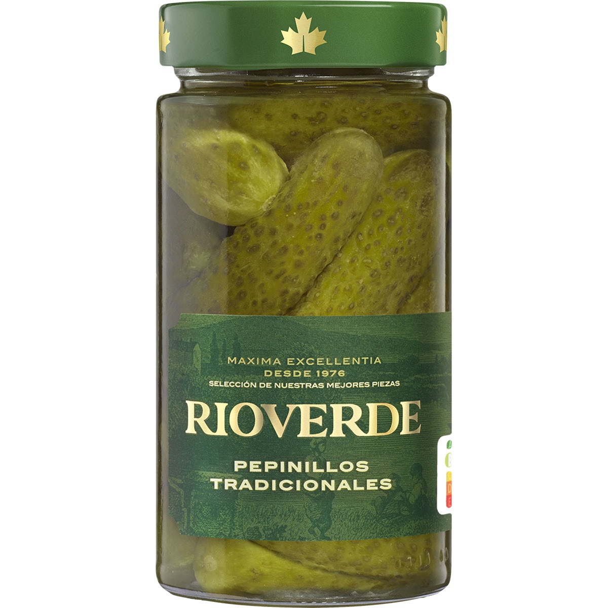 pepinillos en vinagre frasco 180 g neto escurrido