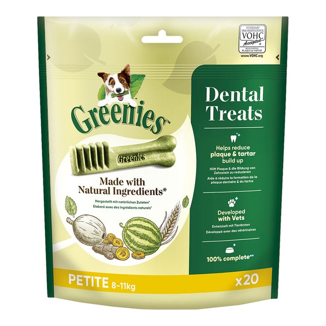 Imagen 0 de Snack dental para perros pequeños Greenies Petite 340 g