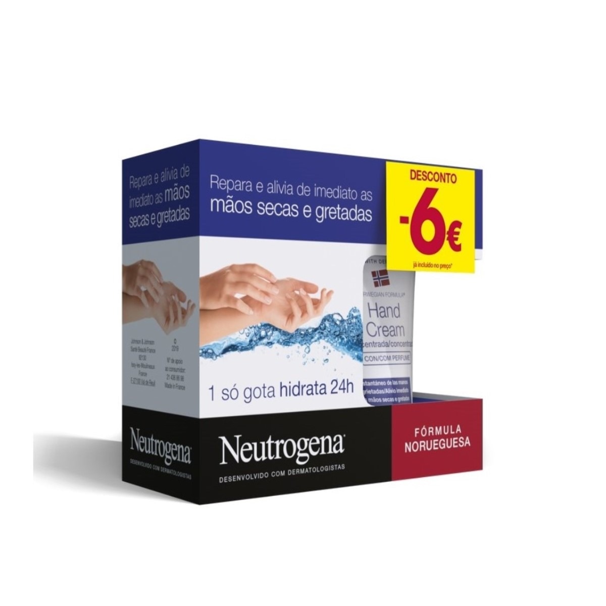 Creme de Mãos Concentrado com Perfume - 2x50 ml 1