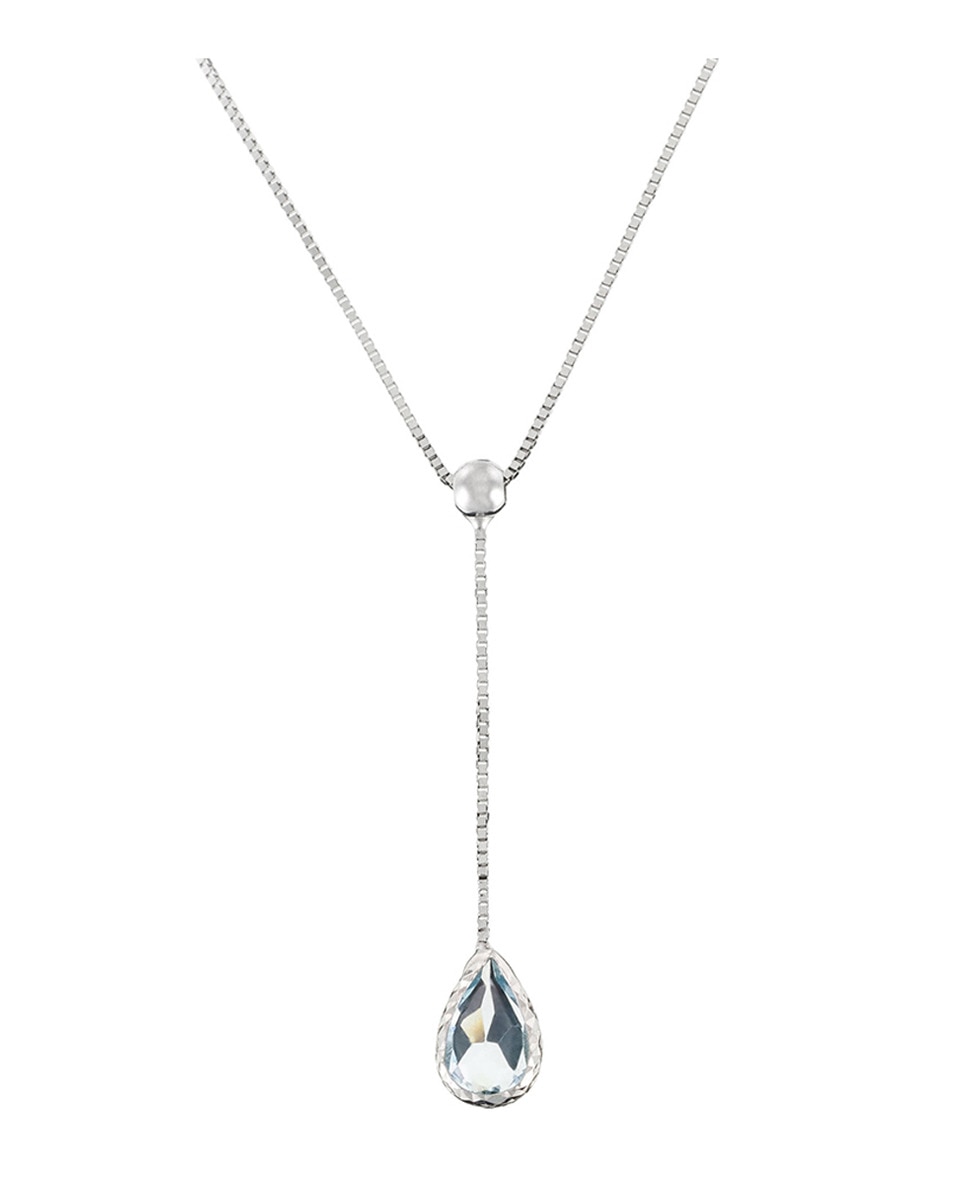 Collar Goutte d'Azur oro blanco 375/1000 — oferta en Primeriti
