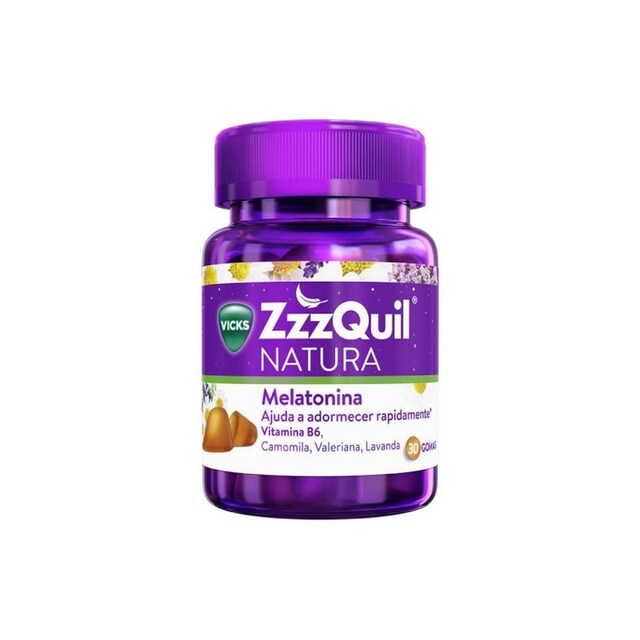 Imagem 0 de Suplemento Alimentar Zzzquil Natura Manga/Banana - 30 gomas