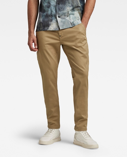 Imagen 0 de Pantalones chinos Skinny 2.0 de hombre con bolsillos insertados y diseño pespunteado