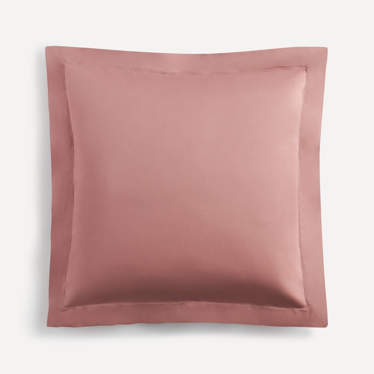 Housse de coussin carré en satin de 300 fils
