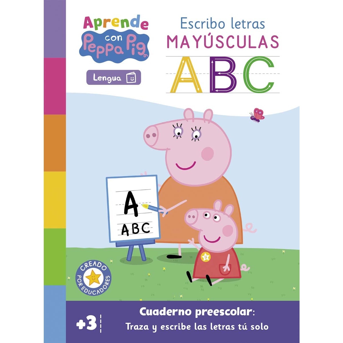 Imagen 0 de Peppa Pig. Primeros aprendizajes - Aprende Lengua con Peppa Pig. Escribo letras mayúsculas (+3 años): Cuaderno preescolar: Traza y escr  (Tapa blanda)