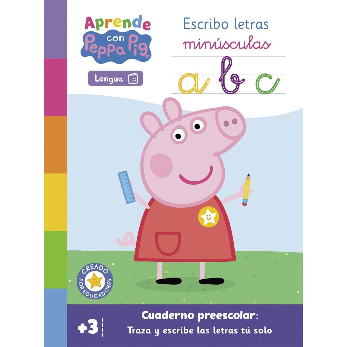 Imagen 0 de Peppa Pig. Primeros aprendizajes - Aprende Lengua con Peppa Pig. Escribo letras minúsculas (+3 años): Cuaderno preescolar: Traza y escr  (Tapa blanda)