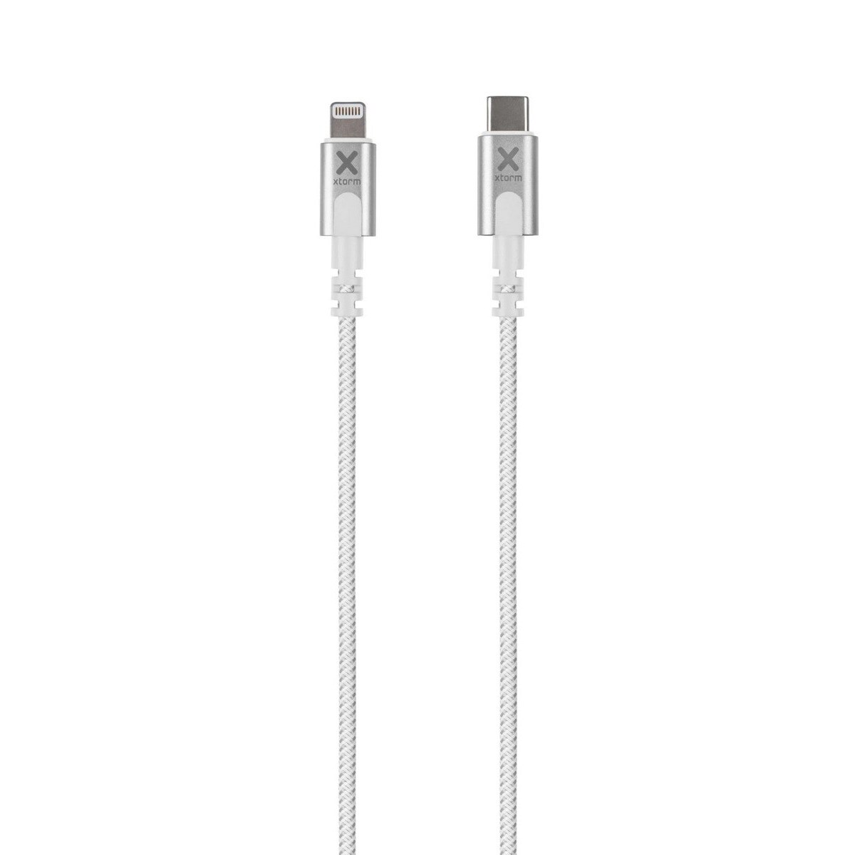 Cabo Xtorm USB-C para Lightning 3m - Branco Branco-1