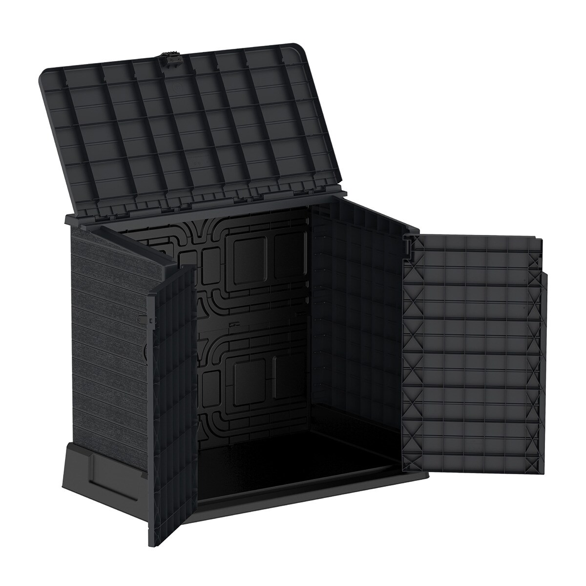 Arcón Guardacubos PVC 850 l Antracita-5