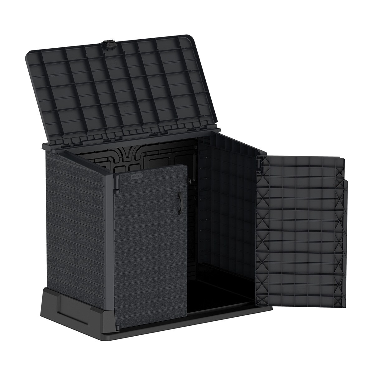 Arcón Guardacubos PVC 850 l Antracita-4