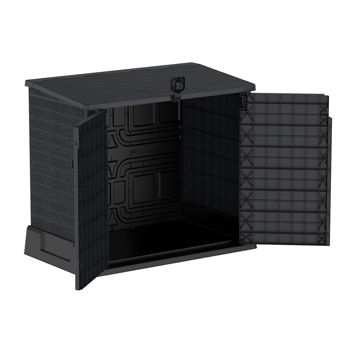 Arcón Guardacubos PVC 850 l Antracita-3