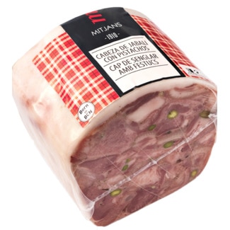 Cabeça de Javali Peso Aproximado ao peso 1 kg - Mitjans