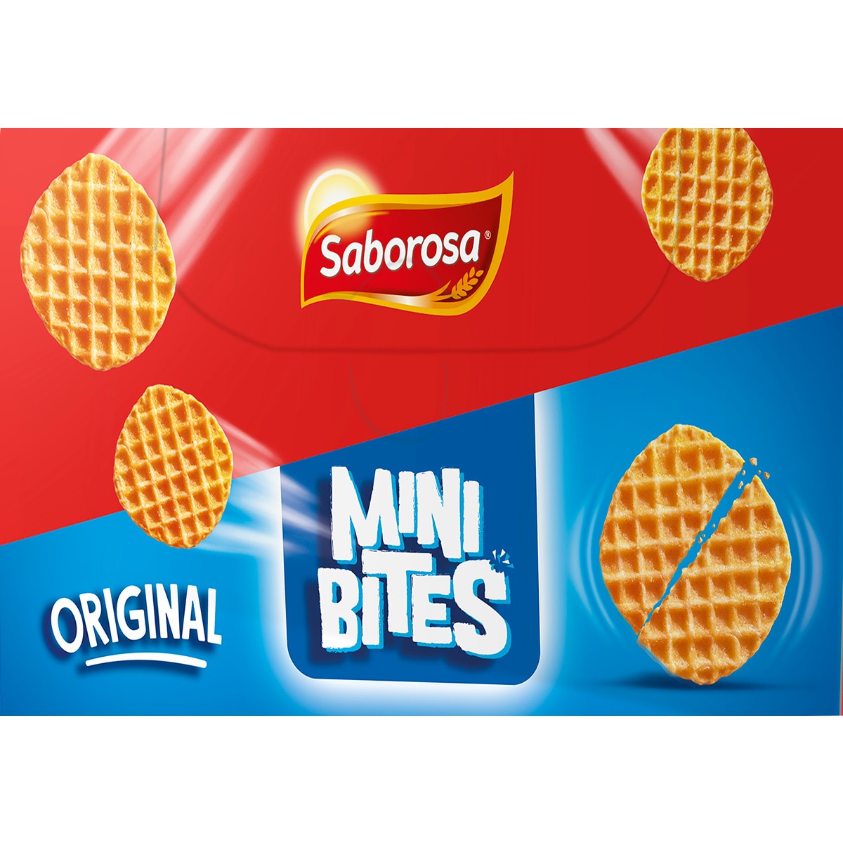 Bolachas Mini Bites Original embalagem 150 g